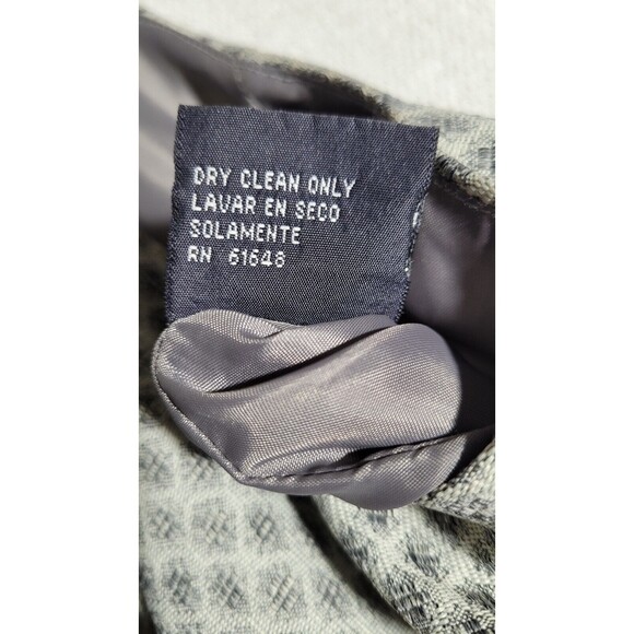 VTG Giorgio Sant Angelo Dress Sleevless Lined 18W Grey - Picture 7 of 16